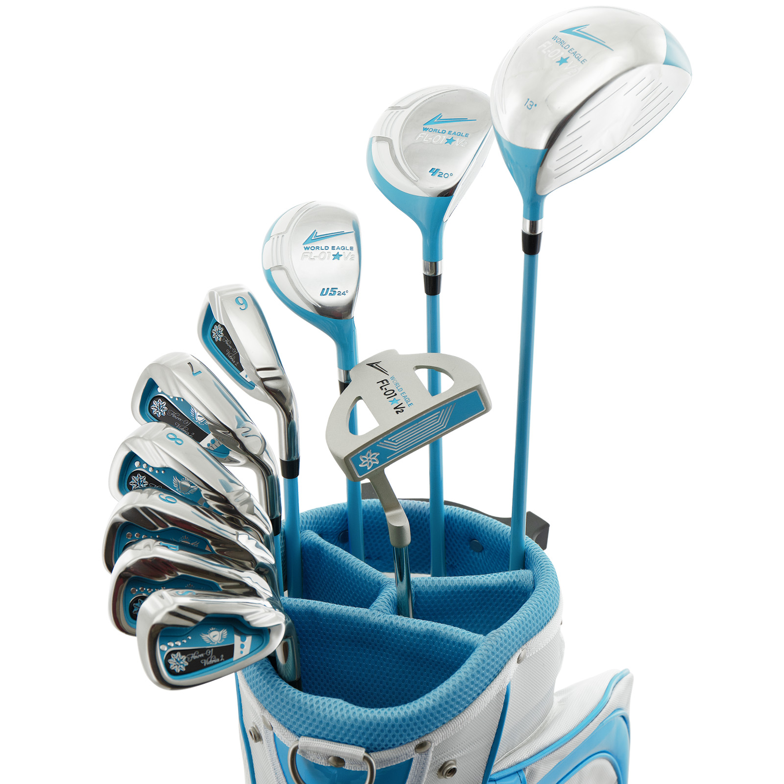 WORLD EAGLE ゴルフクラブセット ワールドイーグル レディース FL-01