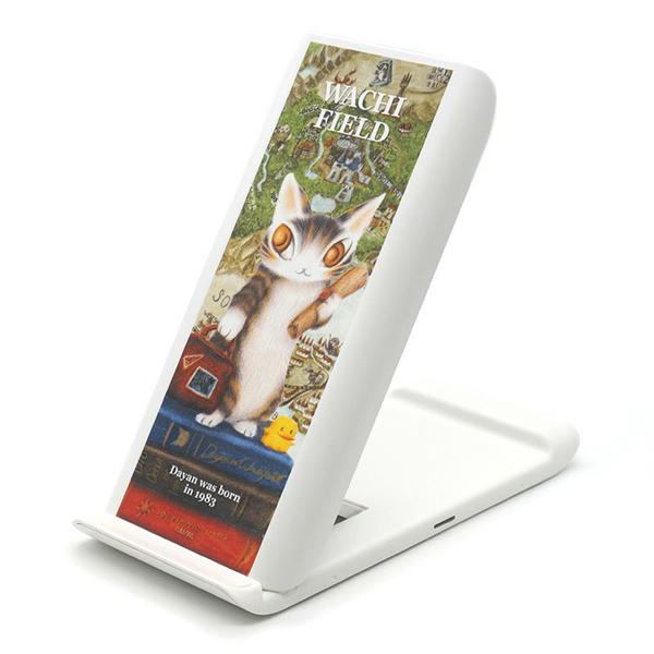 ワイヤレスチャージャー 旅する わちふぃーど ダヤン ネコグッズ : わ