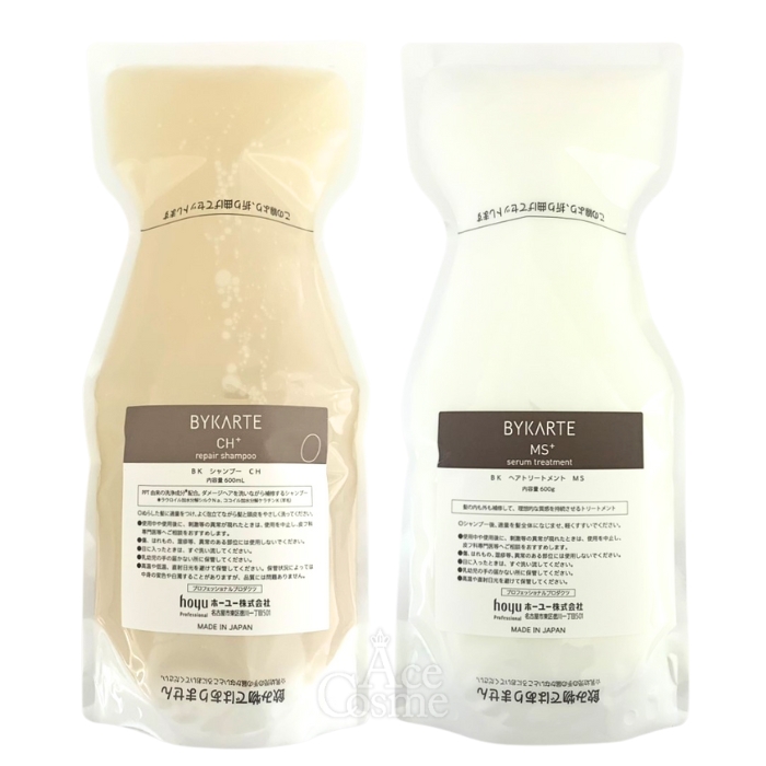 hoyu（ホーユー） バイカルテ リペアシャンプー FH+ CH+ UH+ 600ml&