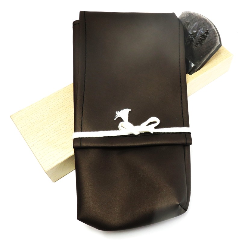 鉋袋 寸八用【レザー カンナ袋】【60サイズ】 : 道具屋 善左衛門
