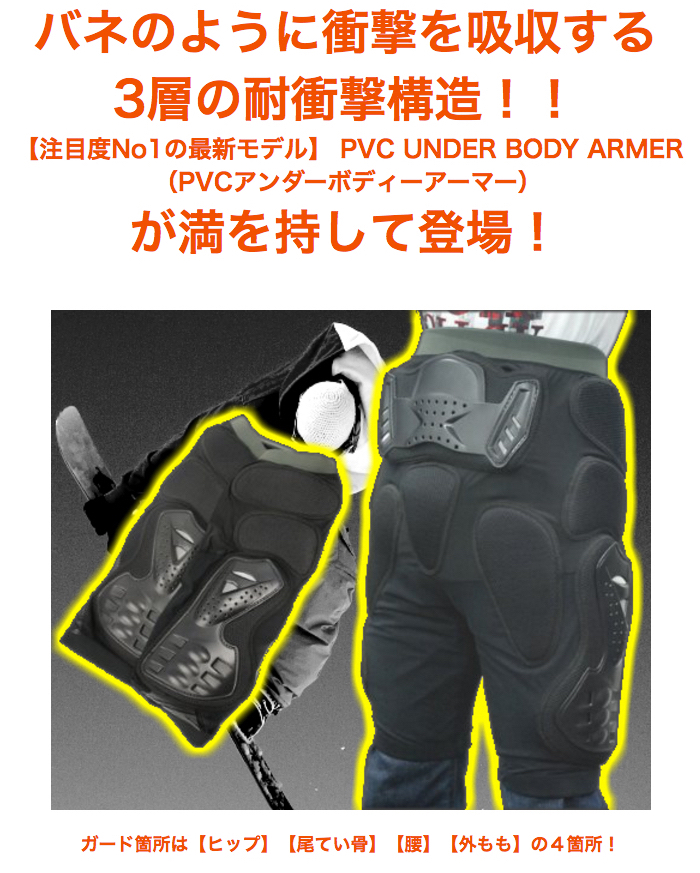 ヒッププロテクター L サイズ バイク スノーボード スノボ インナー