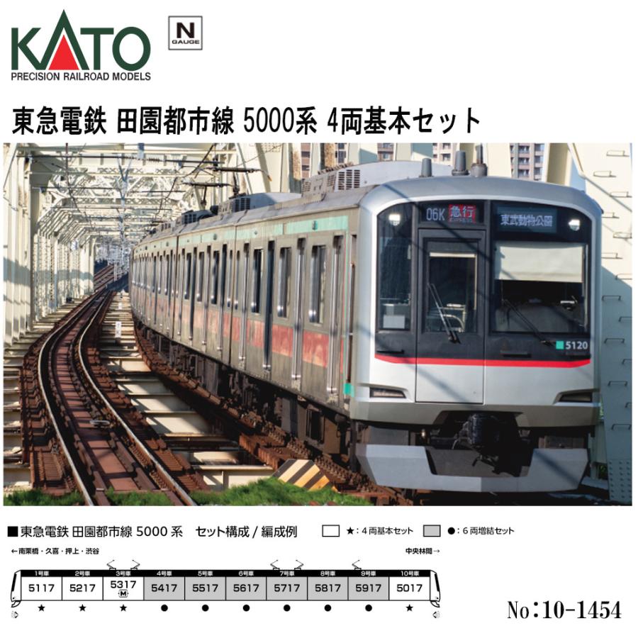 予約 2025年11月予定】 No:10-1454 KATO 東急電鉄 田園都市線 5000系 4