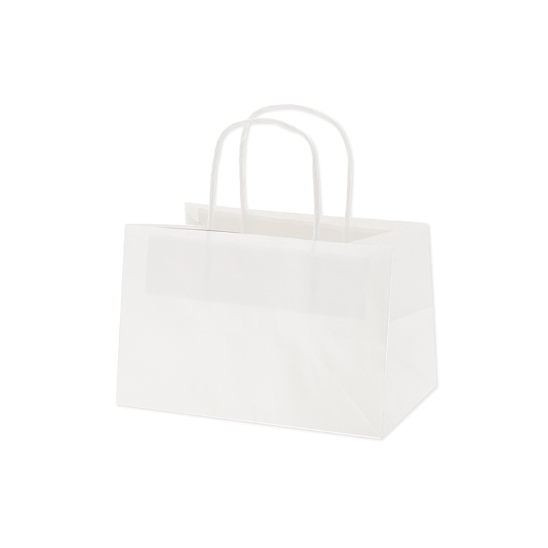 HEIKO 紙袋 25チャームバッグ 25CB 34-1 晒白無地100G 50枚/袋