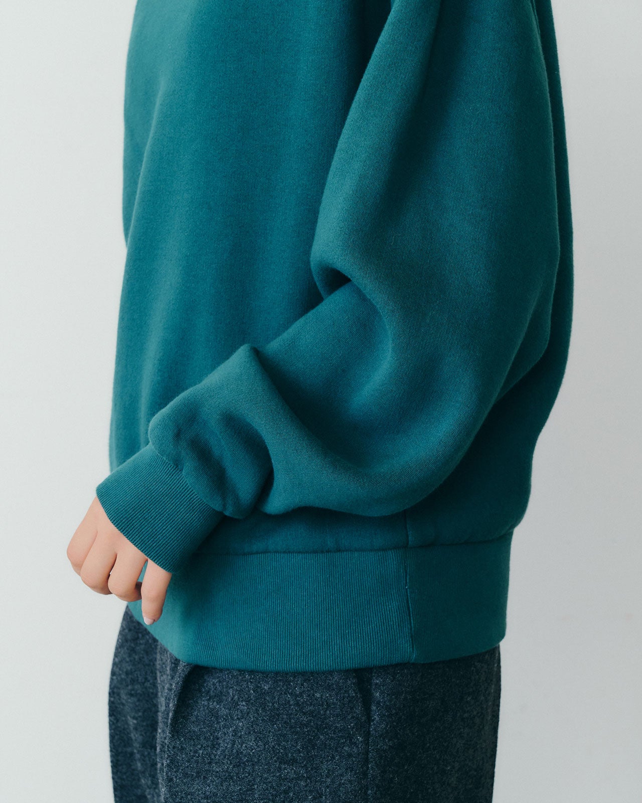 HIGH NECK COMMON SWEATSHIRT – Shinzone