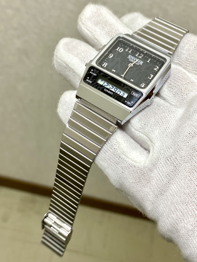 ストレンジャー・シングス【CASIO AQ-800EST-1AJR】スピン・オフ