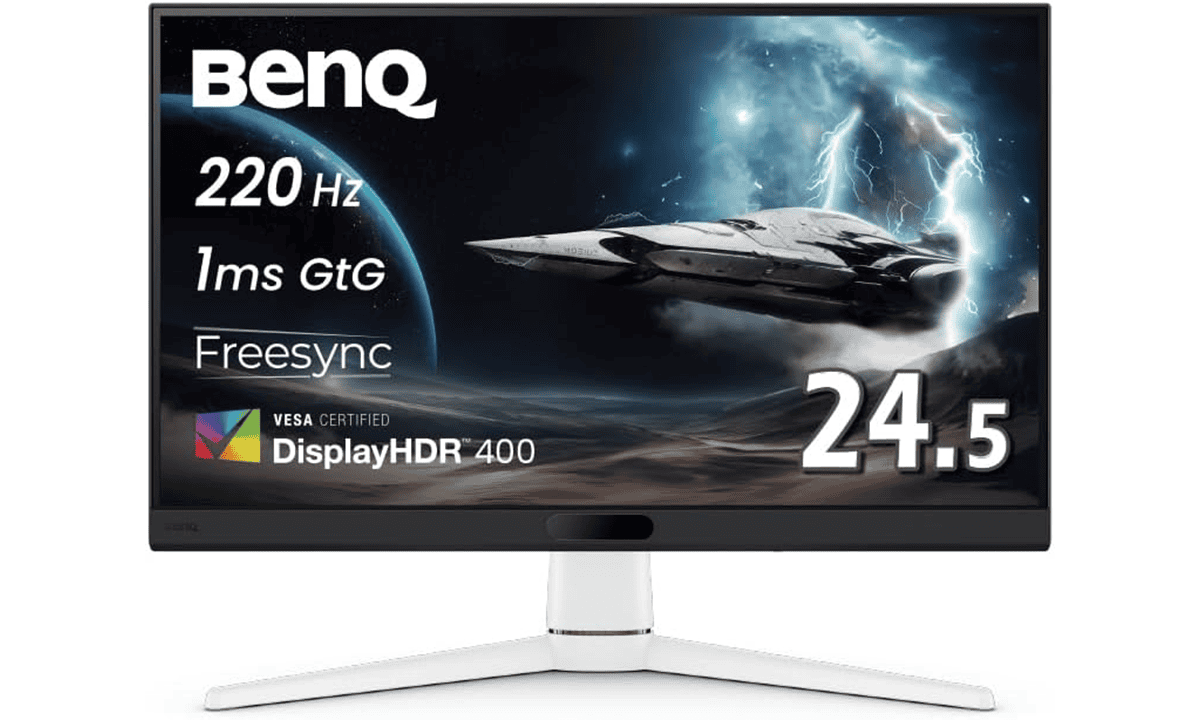 BenQの220Hz対応ゲーミングモニター「MOBIUZ EX251」が12％オフに