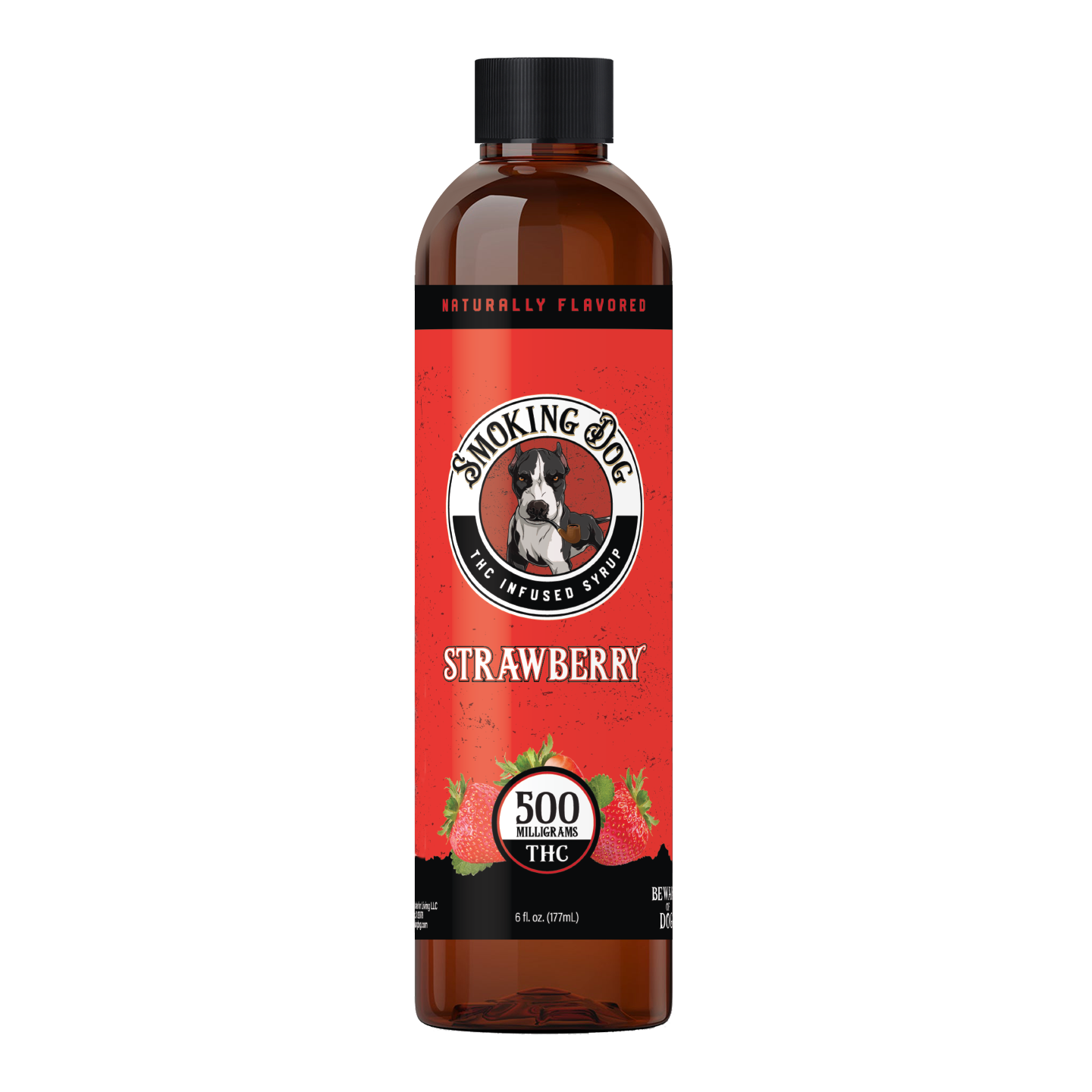 Smoking Dog THC Syrup Unflavored 500mg - Pure & Potent