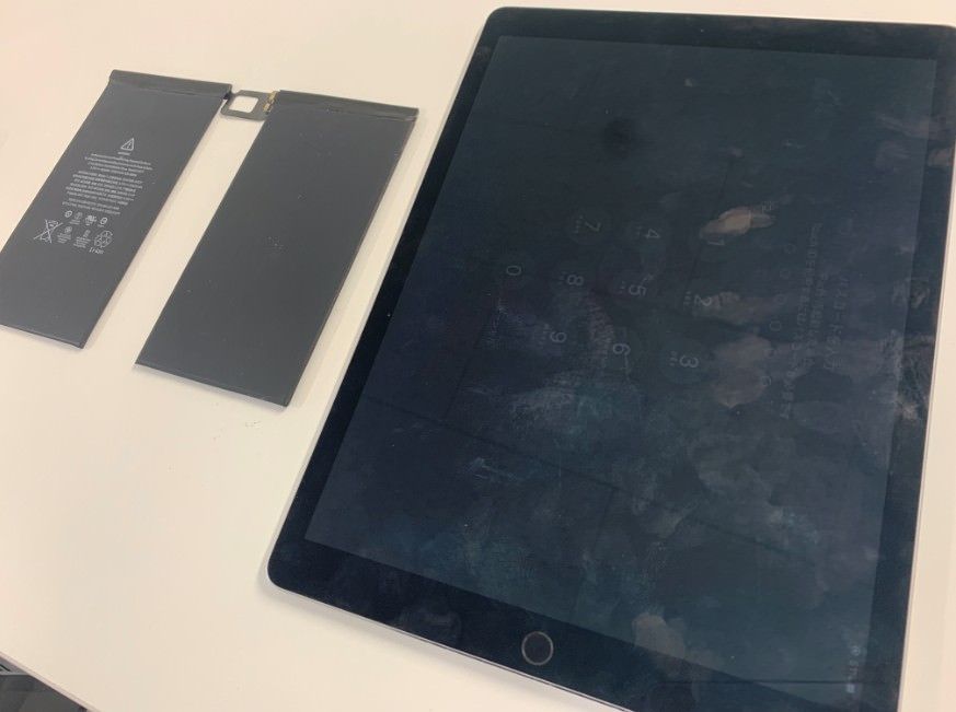 iPadPro 12.9インチ 第1世代のバッテリー交換も即日対応！充電が短時間