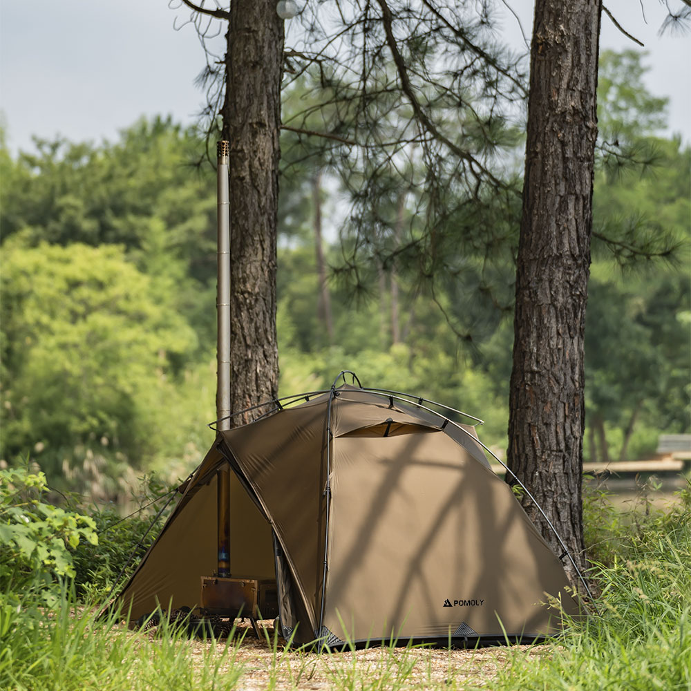 Dune Solo ソロテント | 軽量ソロドームテント 薪ストーブテント 1人用