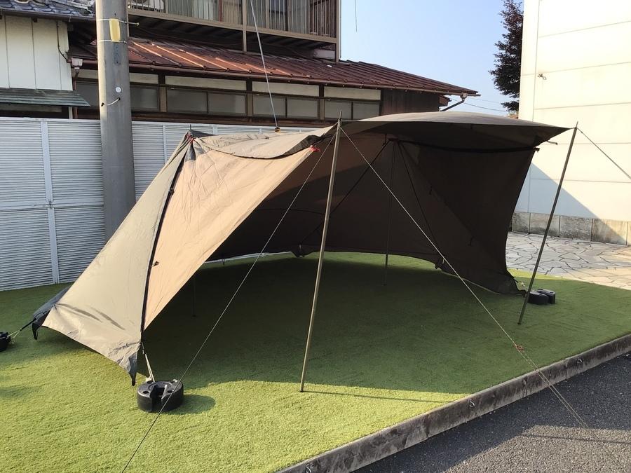 二人で焚き火を囲むならテンマクデザインの大炎幕がオススメ！[2022.07