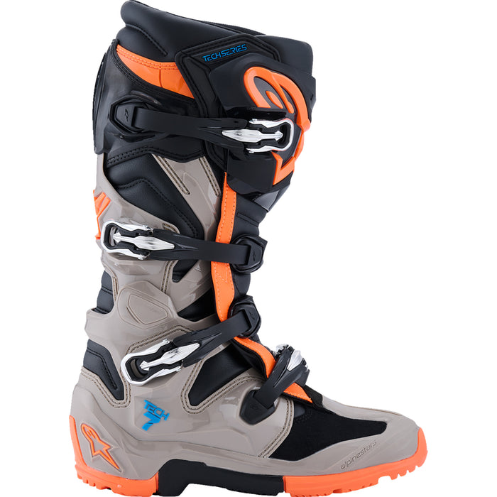 ALPINESTARS Tech 7 Enduro Boots Black/Warm - Gray/Fluorescent