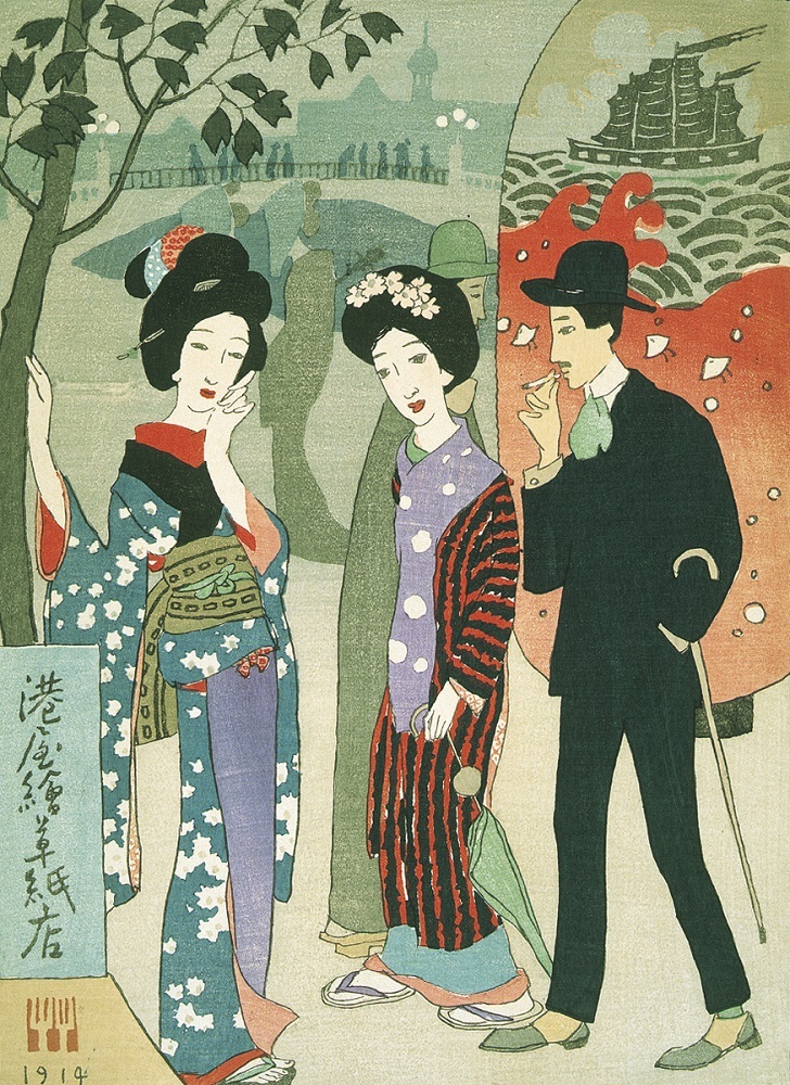 竹下夢二の異国情緒あふれる作品約200点を紹介 『夢二ロマン 神戸憧憬