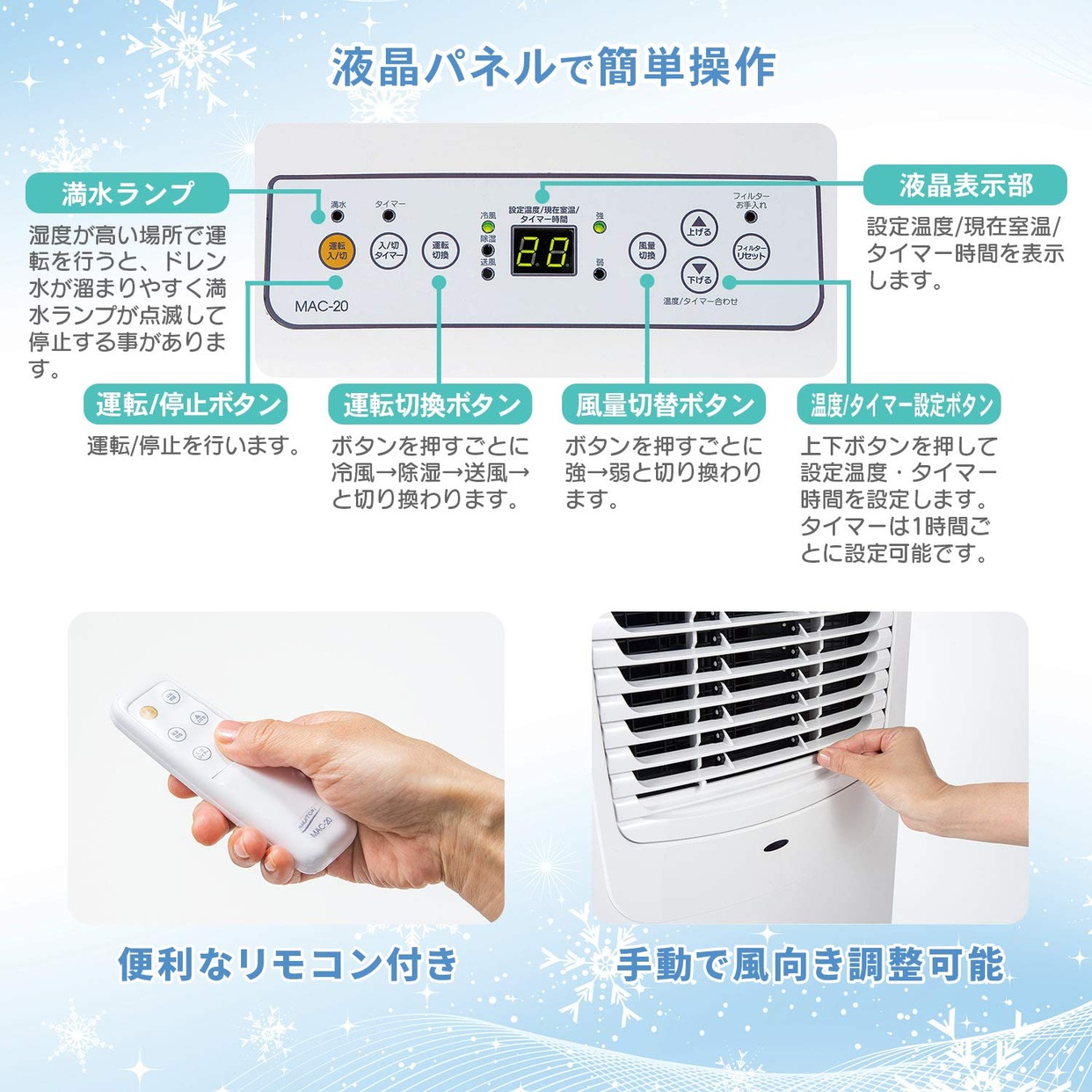 NAKATOMI(ナカトミ) 移動式エアコン MAC-20の悪い口コミ・評判は？実際