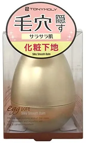 トニモリ エッグポア シルキースムーズバーム 化粧下地 陶器マット肌