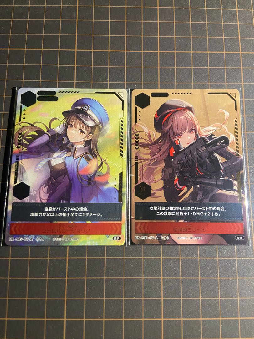 NIKKE デュエルエンカウンター 箔押しカード 1枚 (Used) （35822116