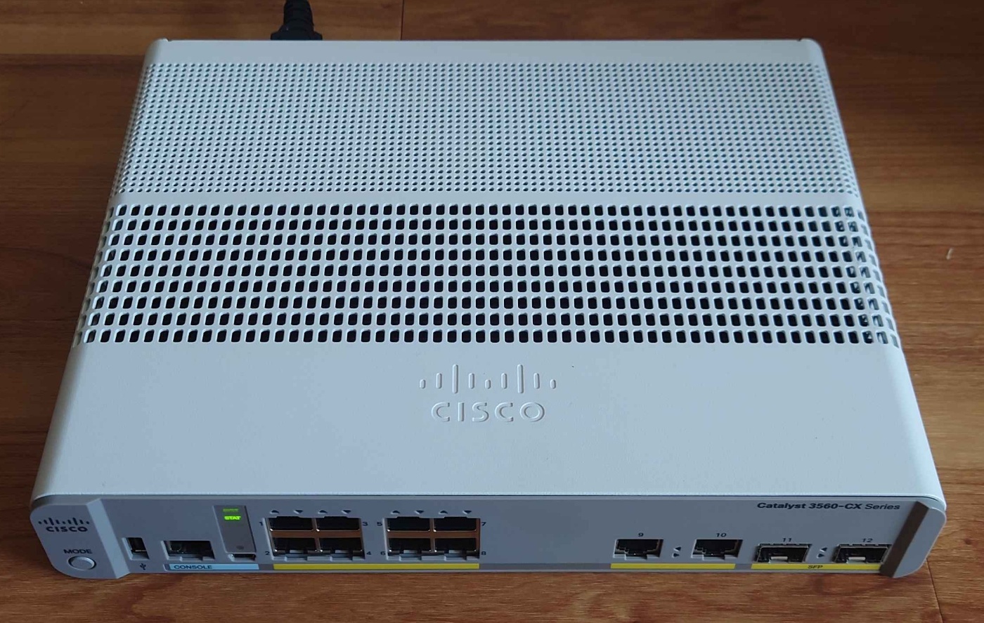 Catalyst 3560-CXセットアップ