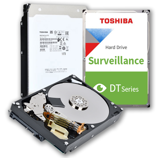 Surveillance HDD Solutions | Toshiba DT02-V Series Hard Drives