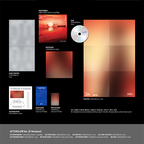 The Star Chapter: TOGETHER (Afterglow Ver.)【CD】 | TOMORROW X