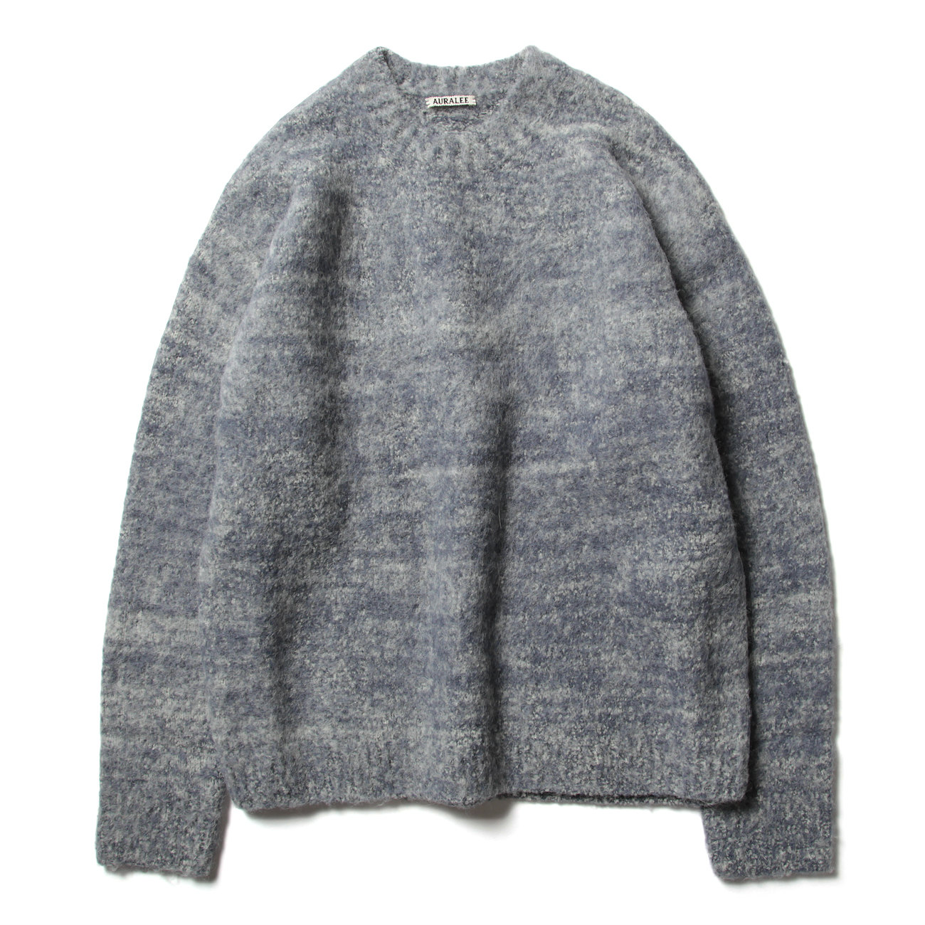 AURALEE / オーラリー | WOOL ALPACA FELT KNIT KNIT P/O (メンズ