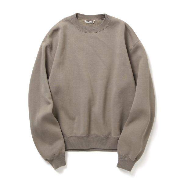 AURALEE / オーラリー | SMOOTH SOFT SWEAT P/O (レディース) - Olive