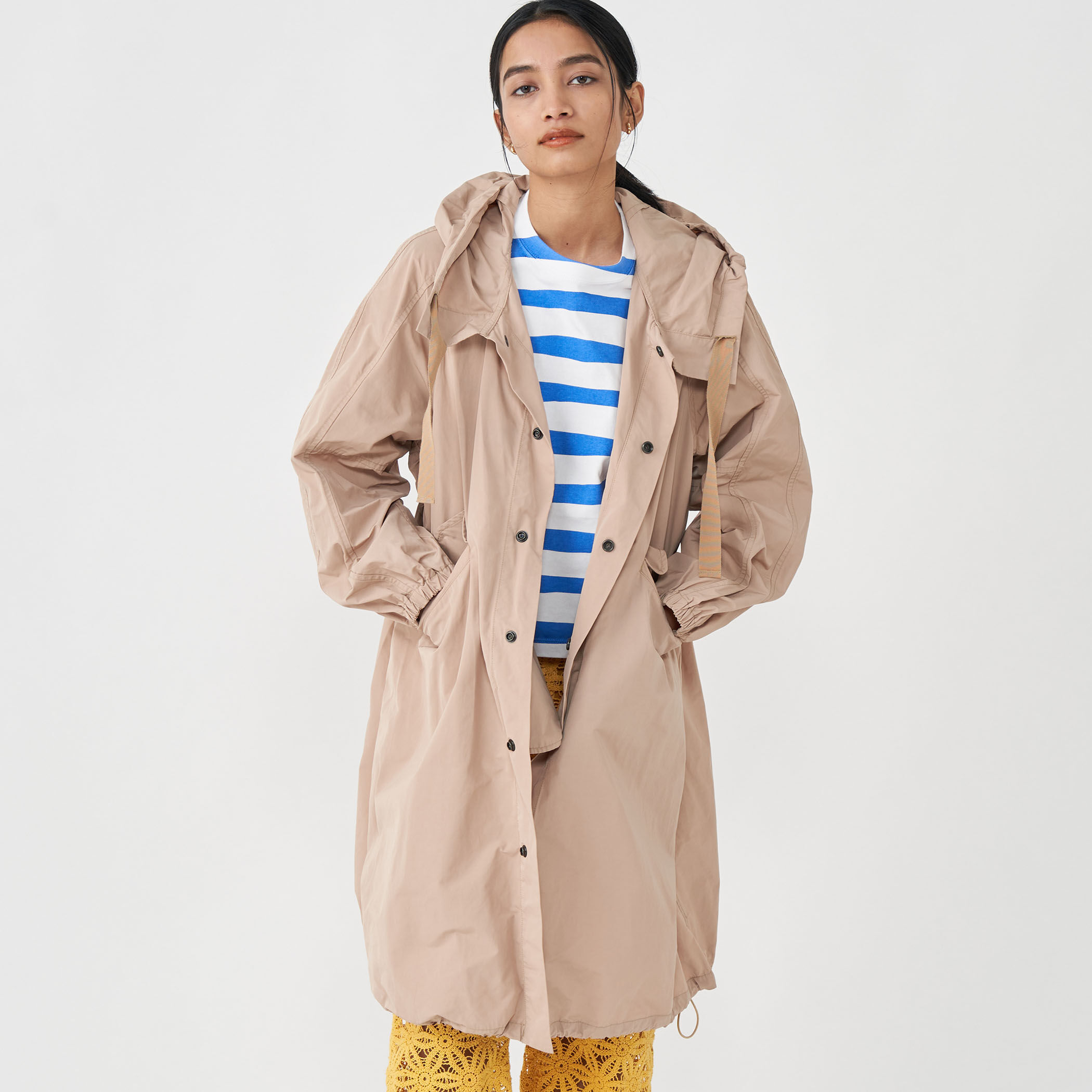 ポリステルコットンメモリークロス モッズコート｜トゥモローランド