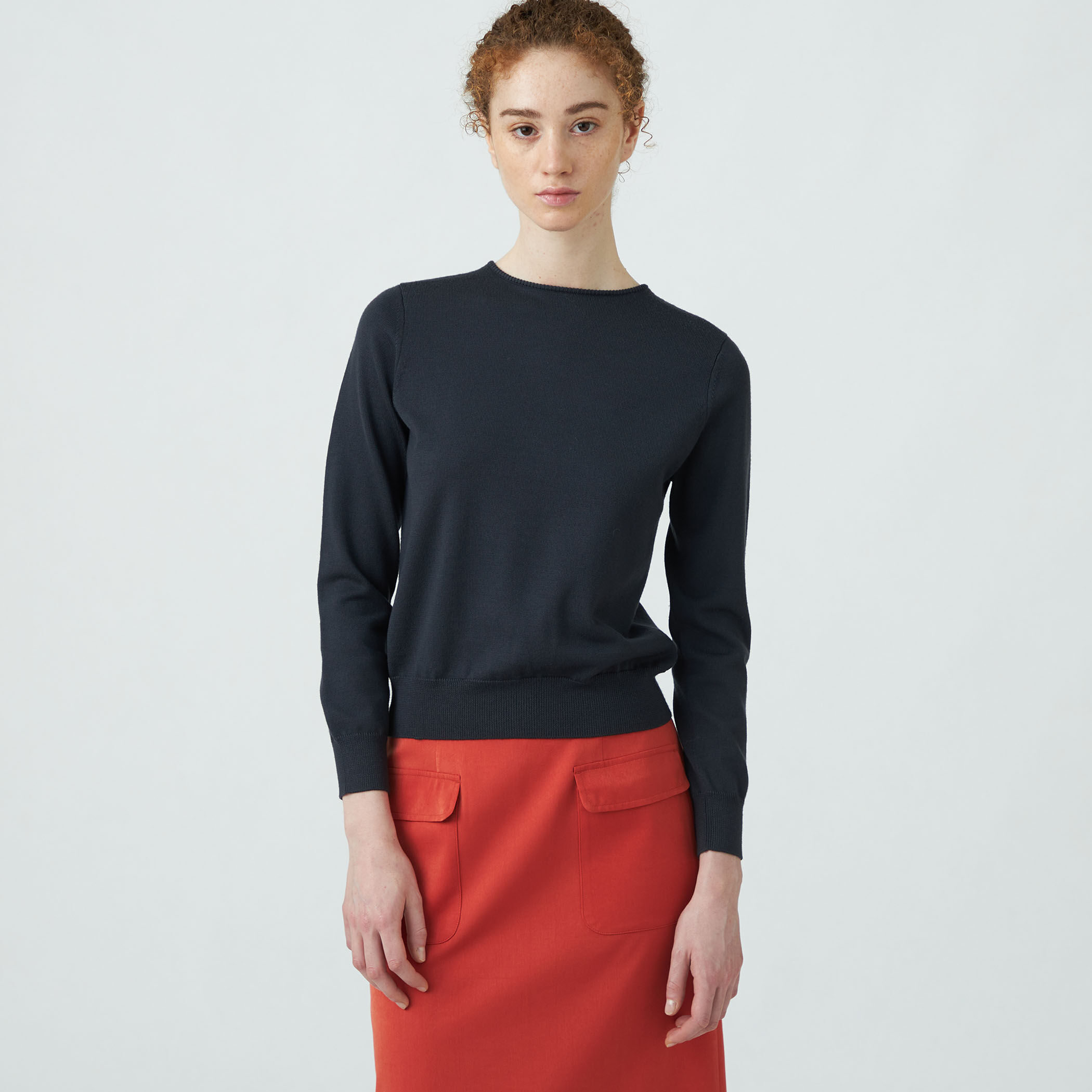 ウールポリエステルパールコンビ 2-wayプルオーバー｜トゥモローランド