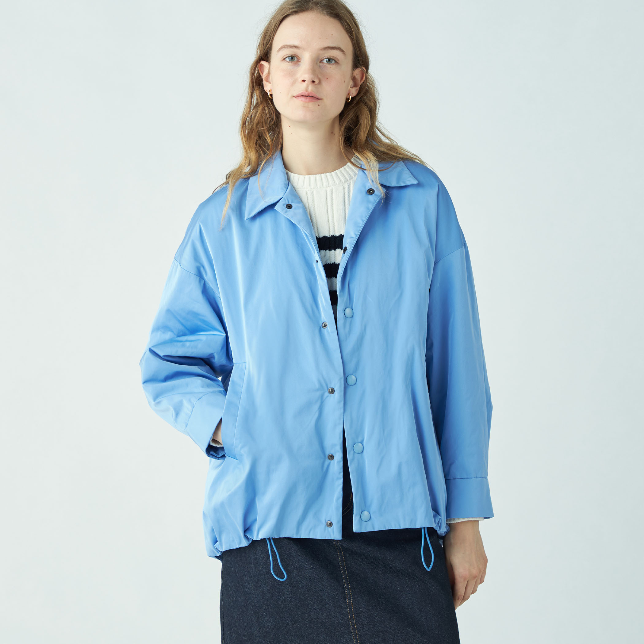 ダブルサテン オーバーサイズドジャケット｜トゥモローランド 公式通販