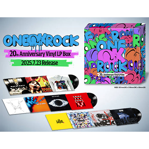 ONE OK ROCK / ONE OK ROCK 20th Anniversary Vinyl LP Box【初回生産