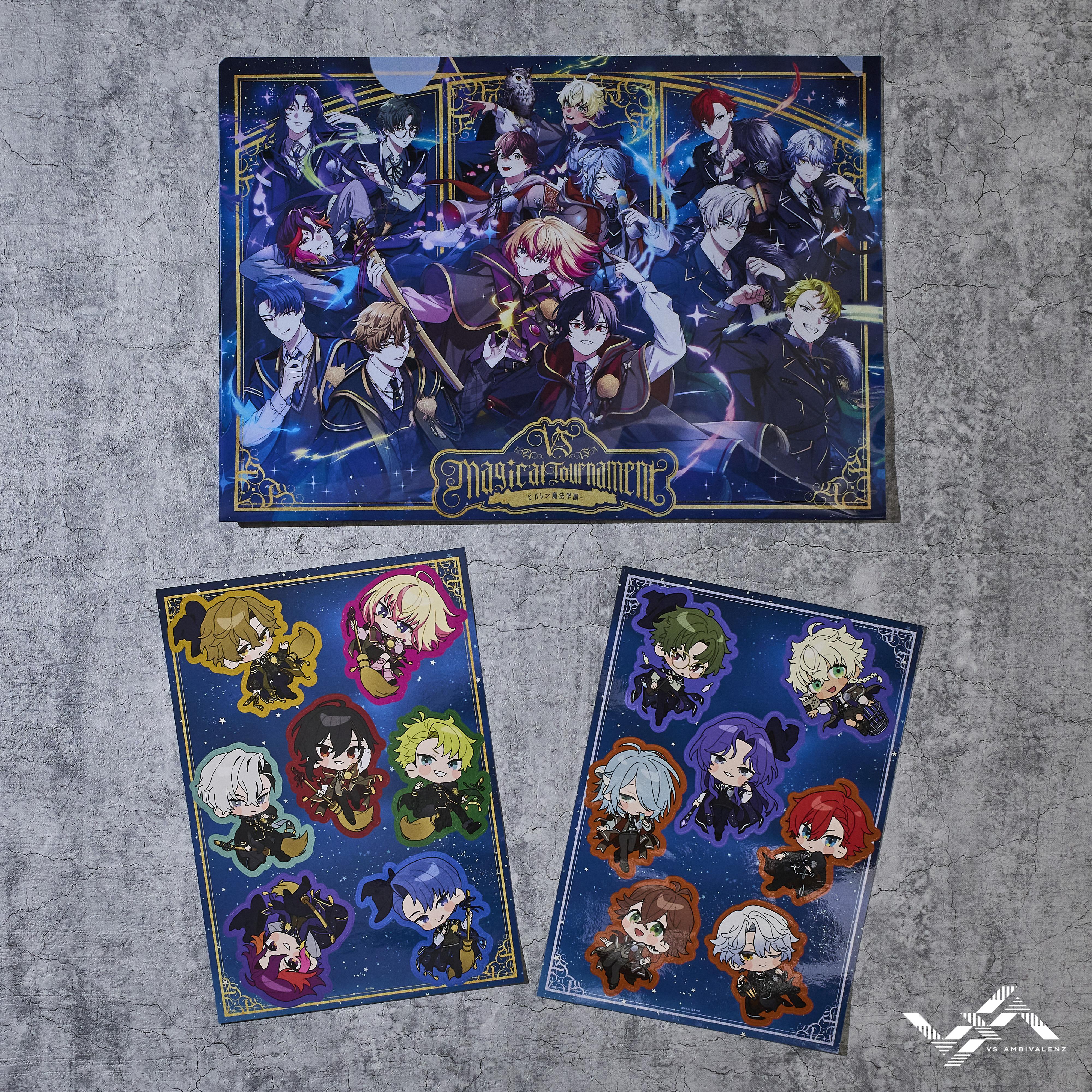 ビバレン魔法学園】A4クリアファイル＆ステッカーセット | VS