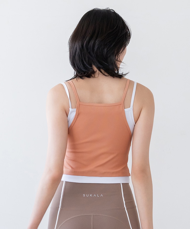 新品タグ付き SUKALA ハートプリント ホルダーネックブラトップ SUKALA