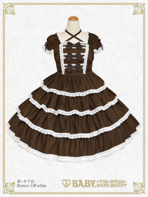 リボンミルキーシュガージャンパースカート – BABY, THE STARS SHINE