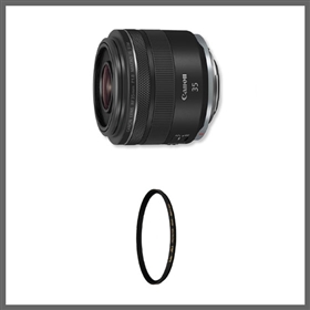 RFレンズ RF35mm F1.8 MACRO IS STM+プロテクターセット【26年春：5千