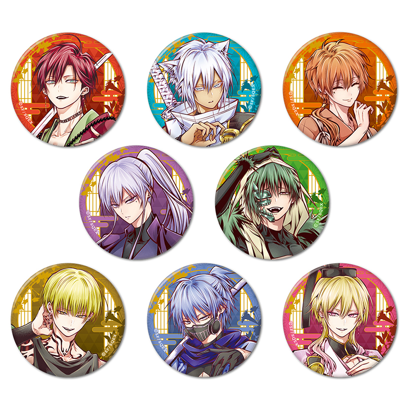 雅血の陰陽師」トレーディング缶バッジ | スクウェア・エニックス e-STORE