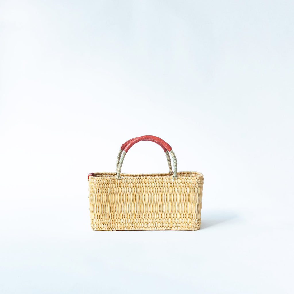 warang wayan ストローかごバッグ 浅型 赤 ｜くらすこと公式オンライン