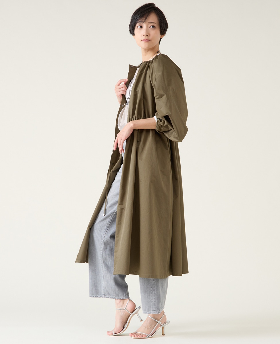 タンブラータフタギャザーコート｜martinique（マルティニーク）｜商品