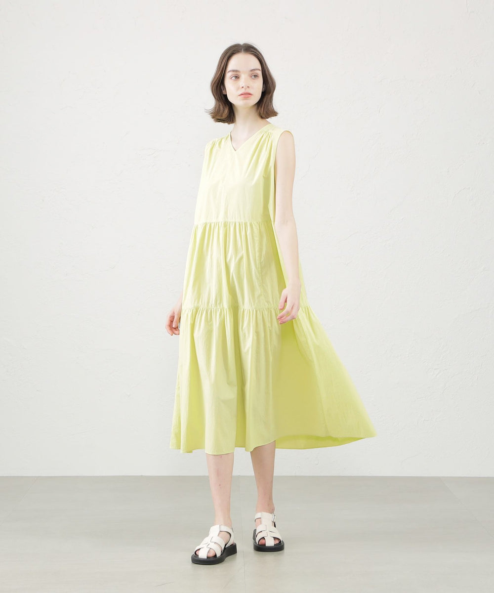 A'N'D AZUMI and DAVID 転写プリント シルクワンピース A'N'D AZUMI