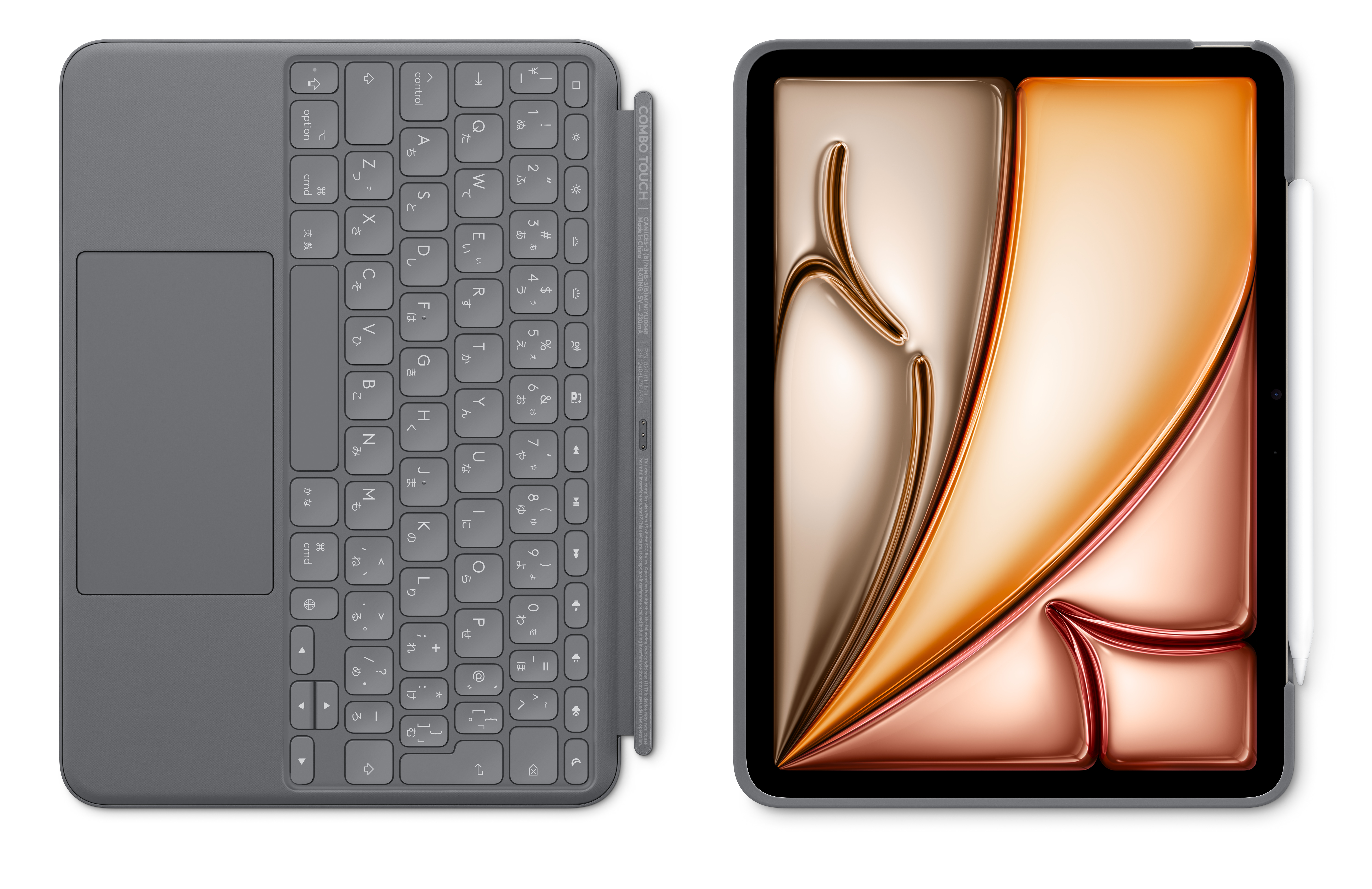 11インチiPad Air（M3）用Logicool Combo Touch Keyboard Case - Apple