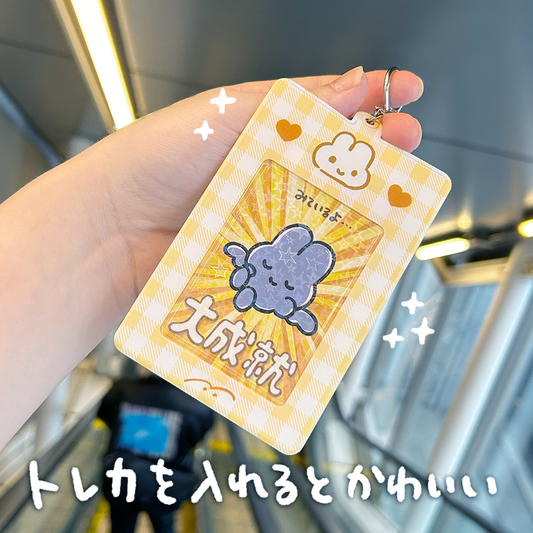 やさうさちゃんのチェキケース(ギンガムチェック) – STINGS ONLINE STORE