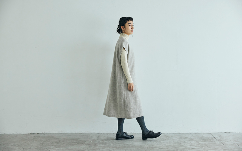 四季折々の麻】12月：あたたかいのに軽く、やわらかな生地感「麻と