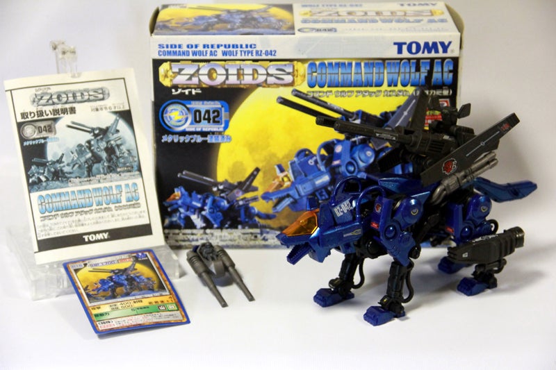 ZOIDS RZ-042 COMMAND WOLF AC（コマンド ウルフ アタックカスタム