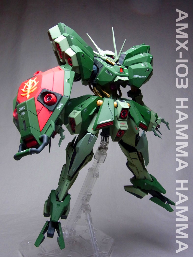 RE/100 AMX-103 ハンマ・ハンマ (機動戦士ガンダムZZ) | エリア0083