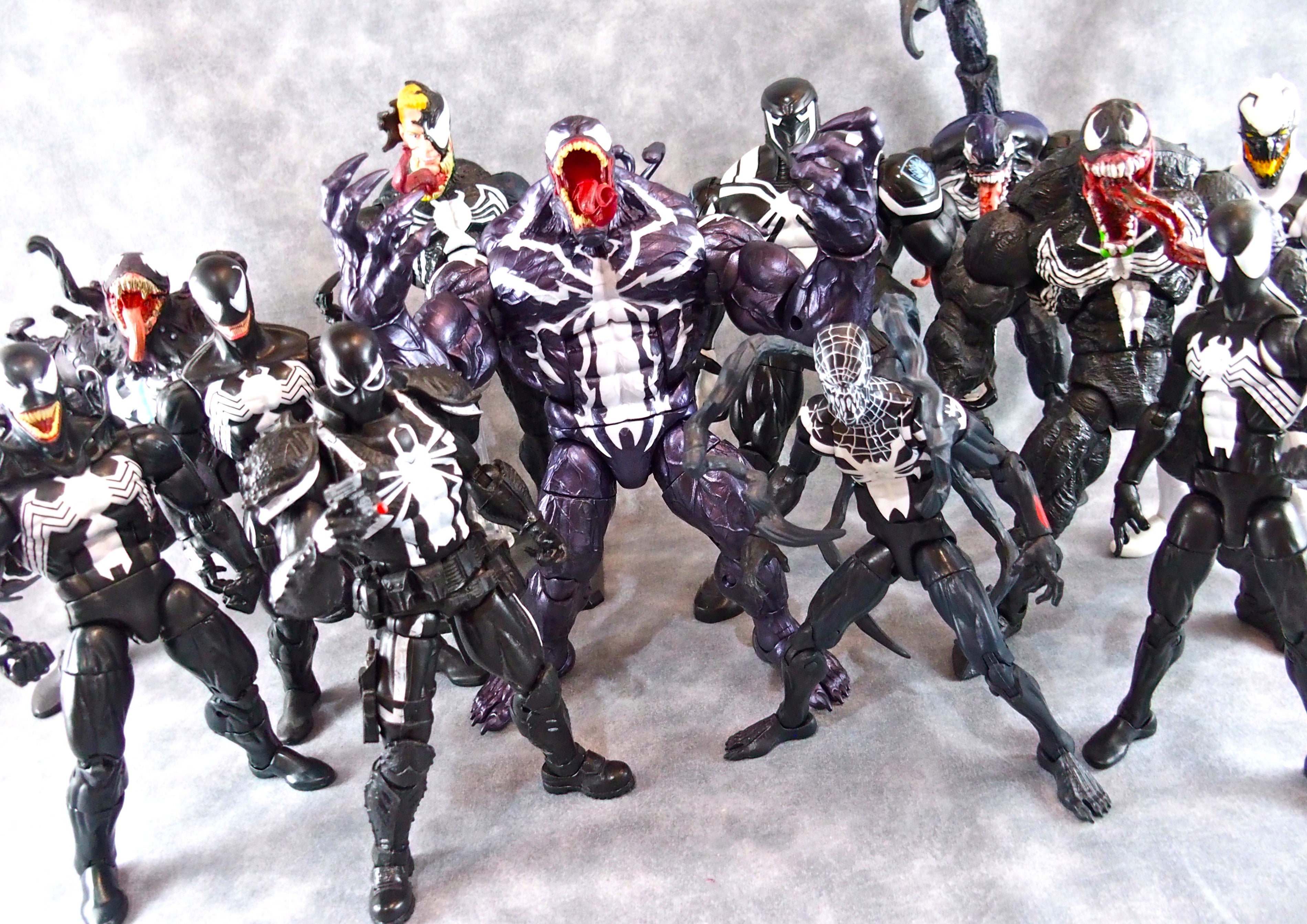 マーベルレジェンド モンスターヴェノムBAF & 歴代ヴェノムフィギュア