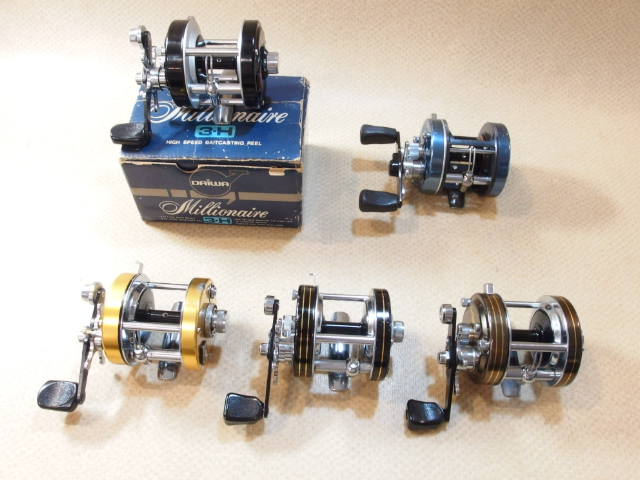 釣りキチ三平 の影響デカイです！ オールドダイワ ミリオネア 5台入り