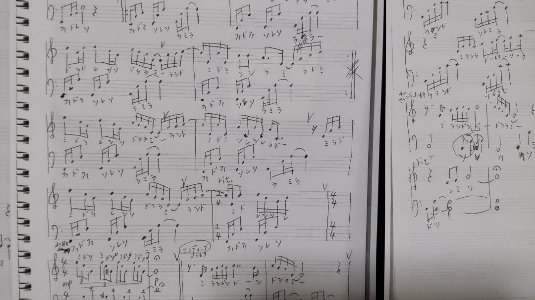 あこがれ愛」 ジョージ・ウィンストン 短くアレンジ。電子ピアノにて