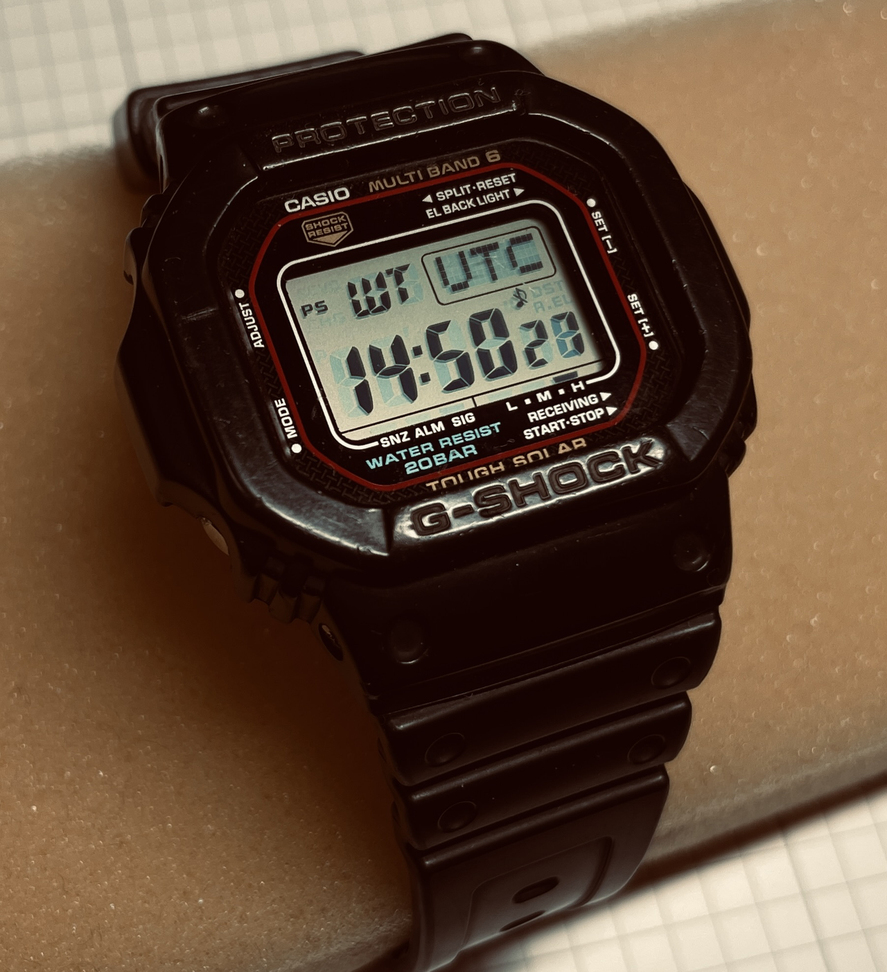 CASIO G-SHOCKの充電池の交換をしてみた。 | もとろらおのブログ