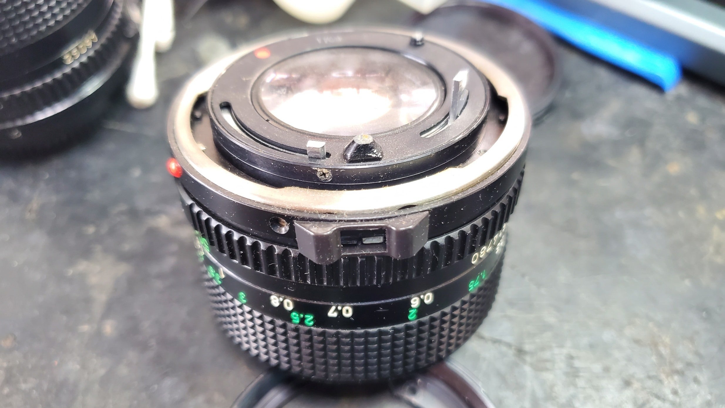 CANON NEW FD レンズのマウントを移植 50mm F1.4 & F1.8 (その1