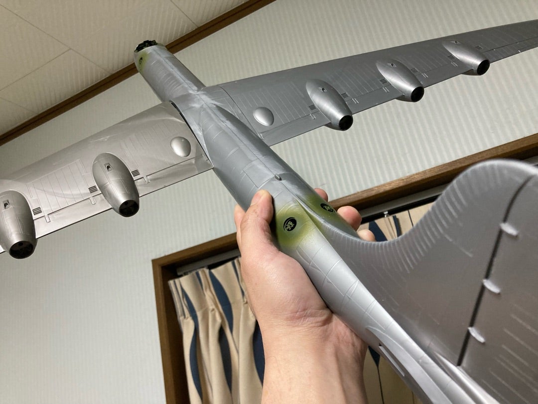 モノグラム 1/72 B36 塗装前に | hobby-hobby