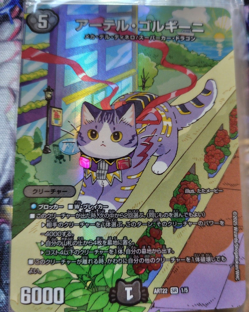 神アート アニマル・マスターズ 決闘は猫である 4セット デュエル