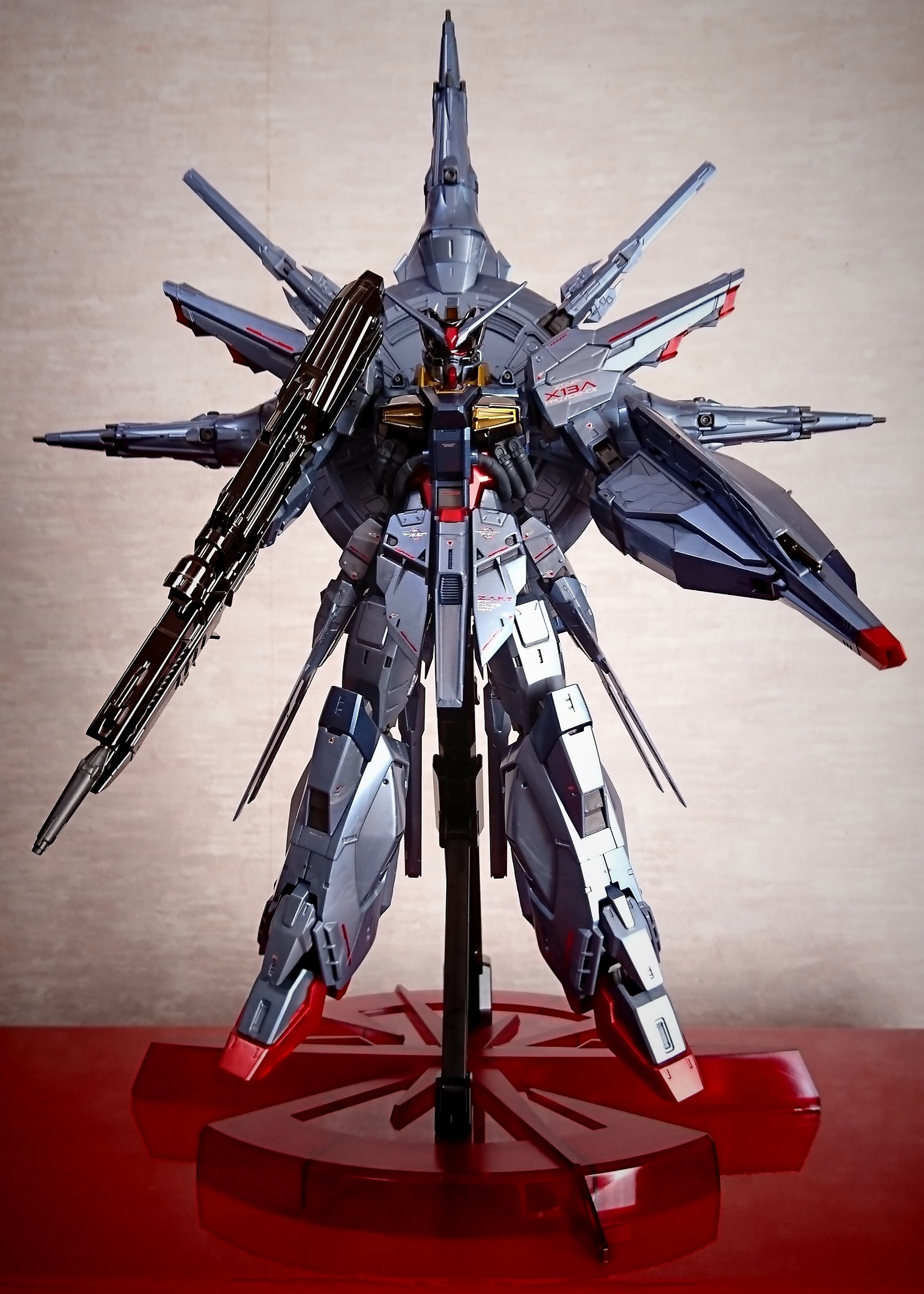 MG 1/100プロヴィデンスガンダム【スペシャルコーティング】完成