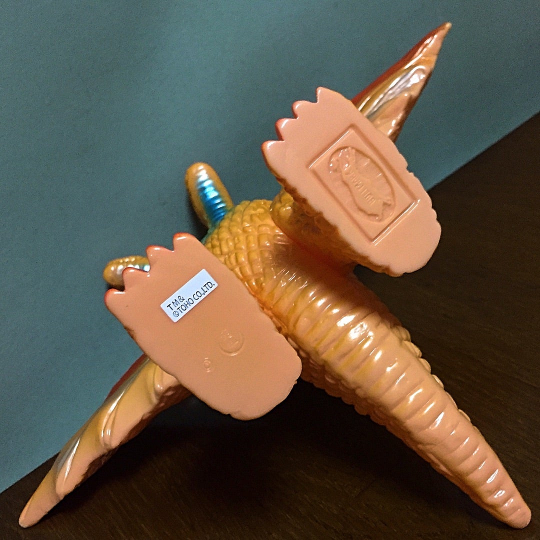 ブルマァク 復刻版キングギドラ（オレンジ） | 怪獣玩具とカタナと